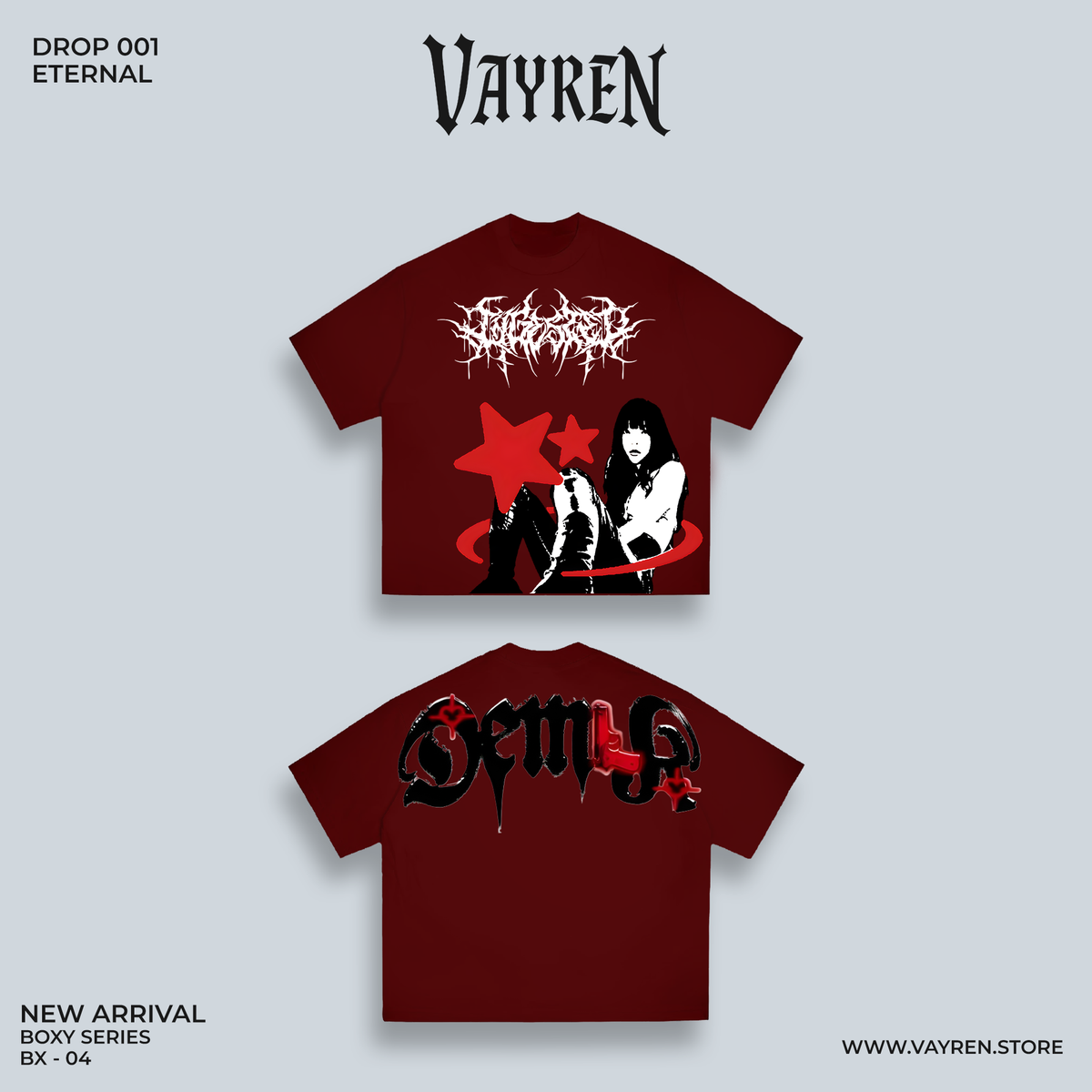 Fallen Youth Oversized Boxy Fit T-Shirt