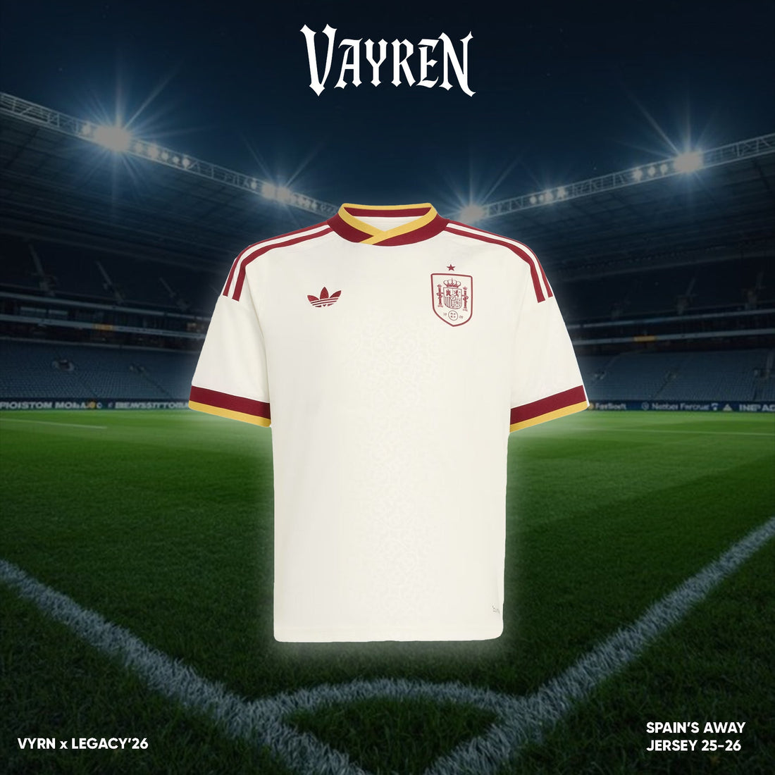 Spain 2026 Away Jersey